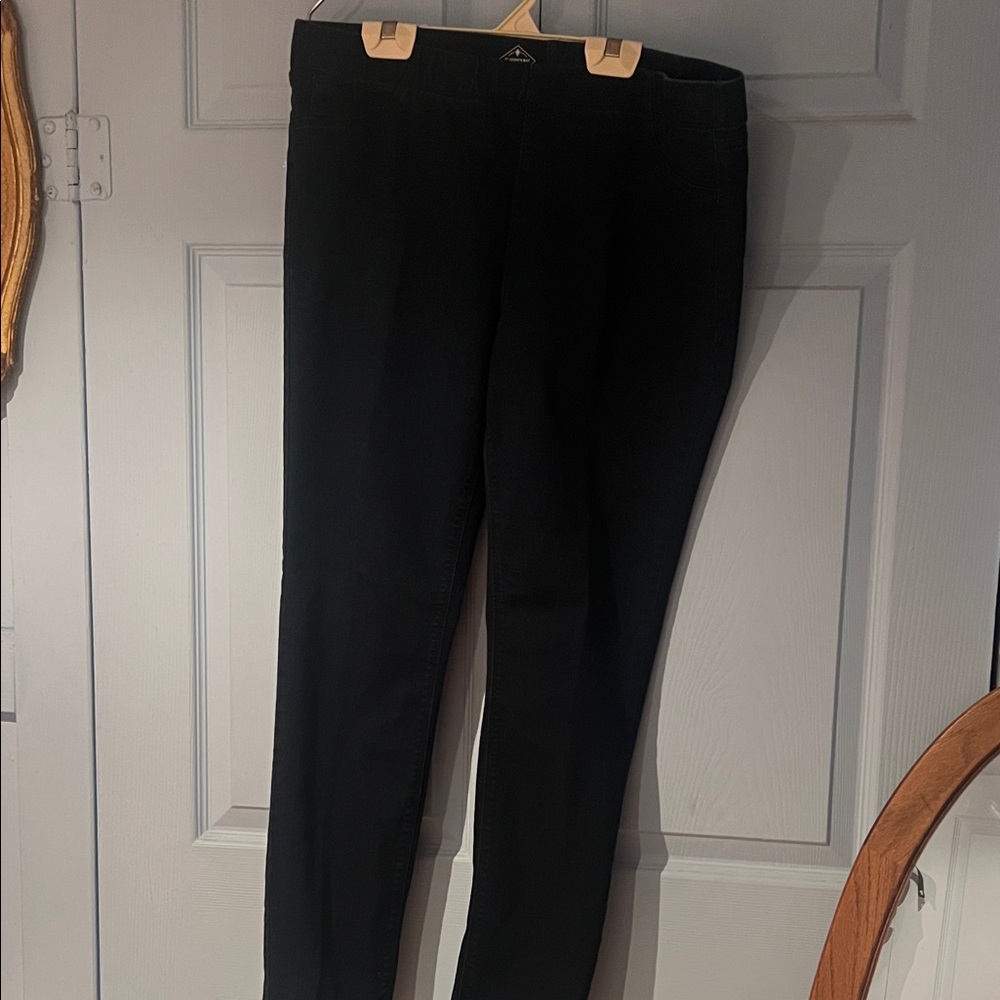 Dark Warm pull on jeans